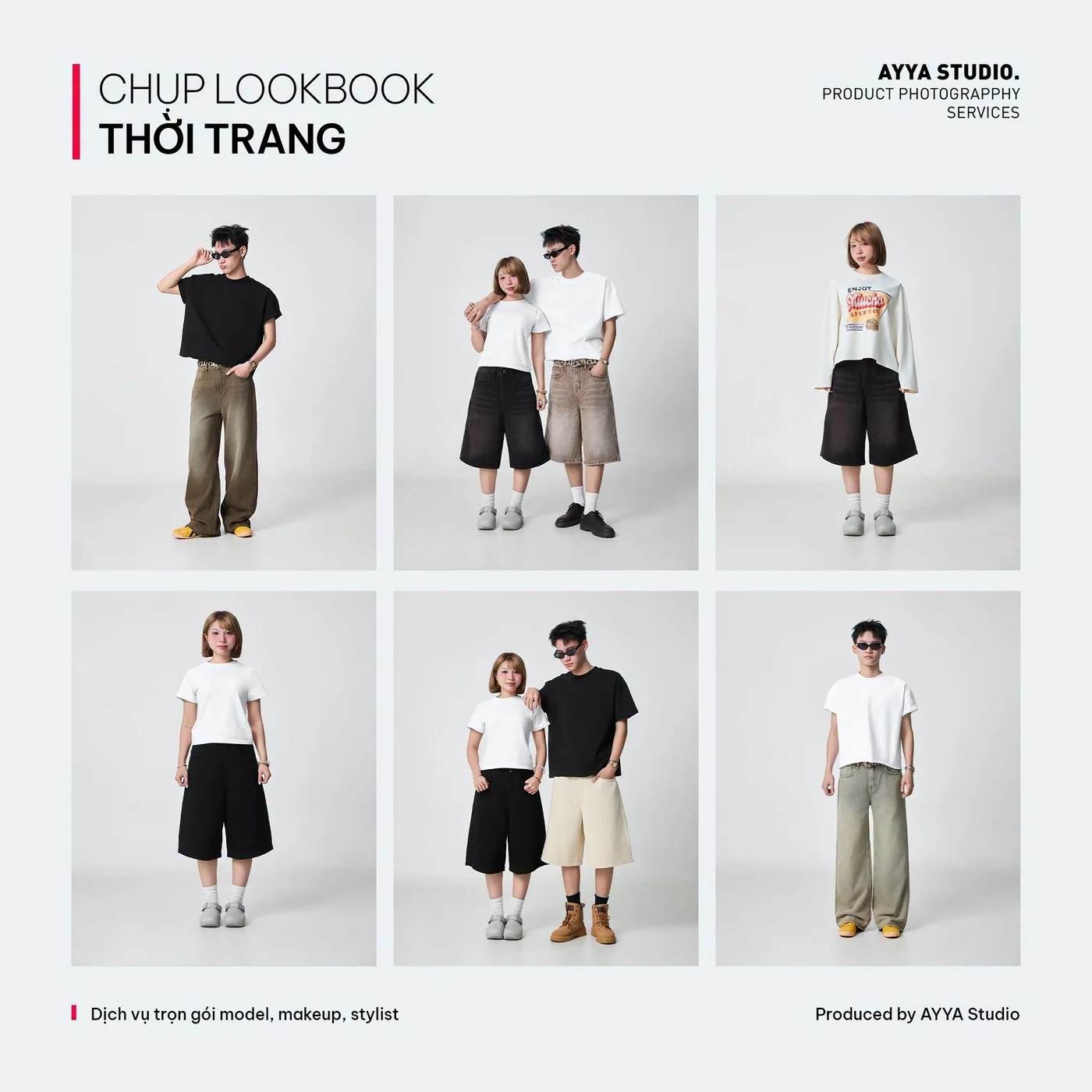 Chụp Lookbook / model